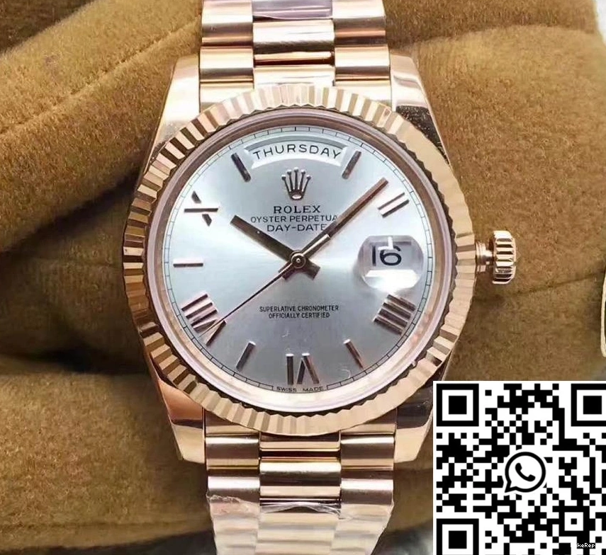 Day-Date Rose Factory Dial Sundust 228235 40 40MM Gold EW Rolex 1216